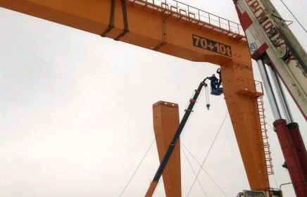 Монтаж (демонтаж) козловых, мостовых подъемных кранов, кран-балок
